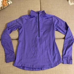 Under Armour Purple Half-Zip Performance Top